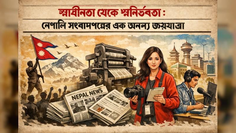 স্বাধীনতা থেকে স্বনির্ভরতা: নেপালি সংবাদপত্রের এক অনন্য জয়যাত্রা